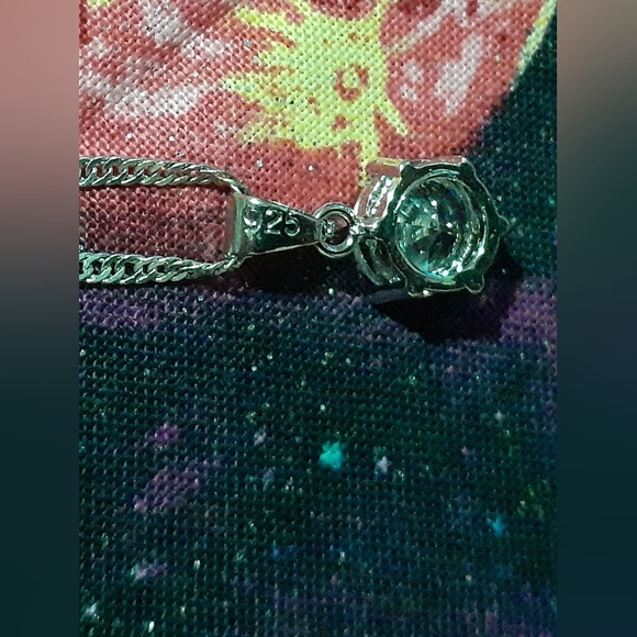 (2) Sets of Sterling Silver Jewelry Brilliant-Cut White Sapphires - Picture 6 of 9